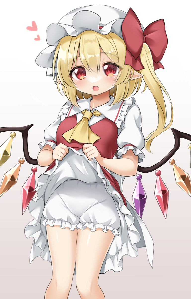 This is a pixiv picture whose title is たくし上げフランちゃん.