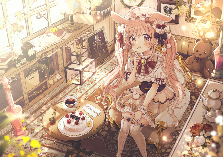 This is a pixiv picture whose title is 優雅なひととき.
