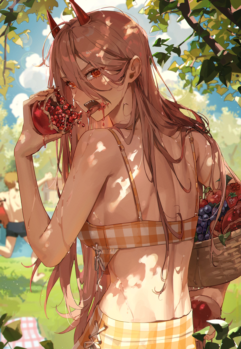 This is a pixiv picture whose title is パワー.