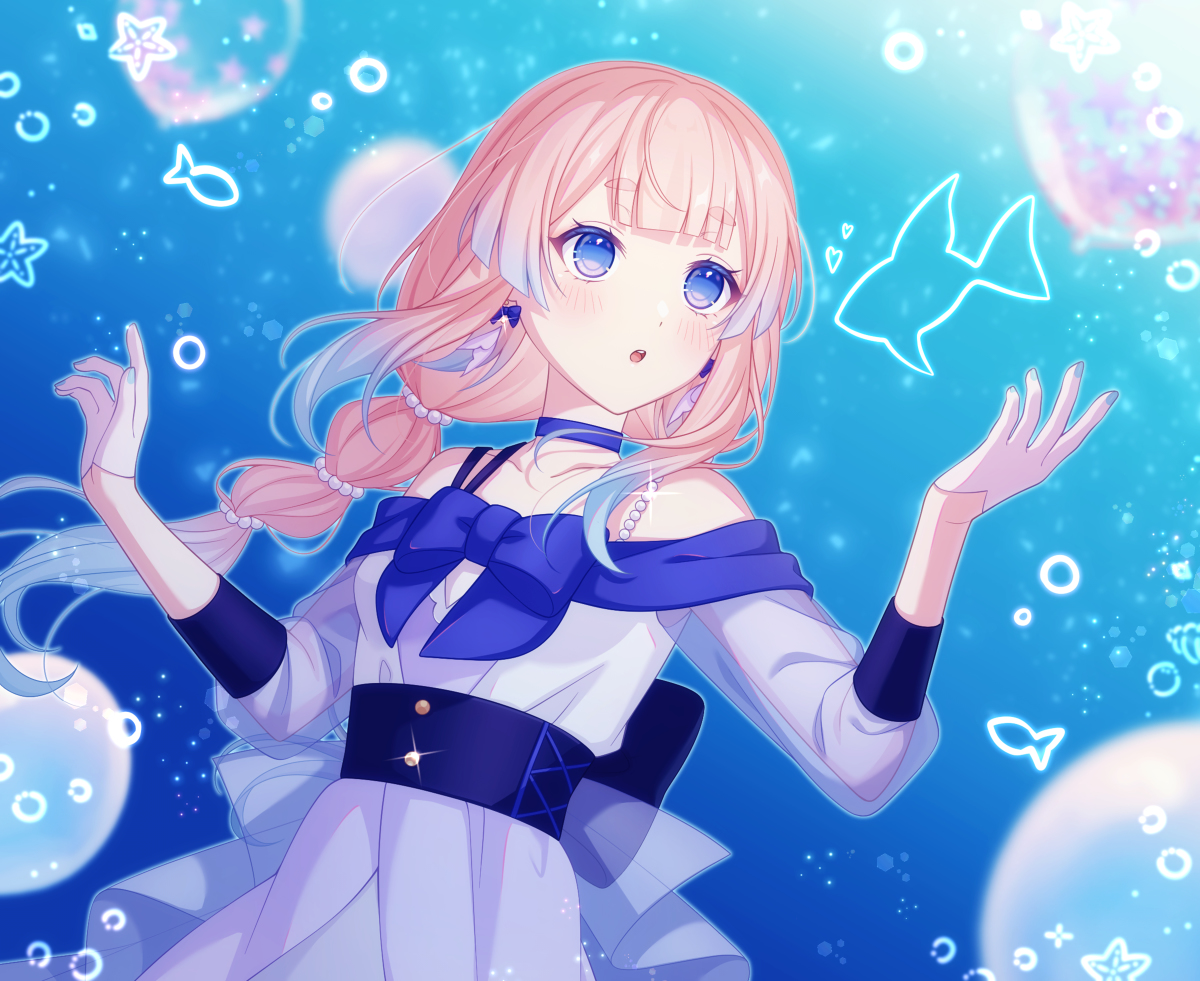 This is a pixiv picture whose title is 心海ちゃんHappybirthday!!!.