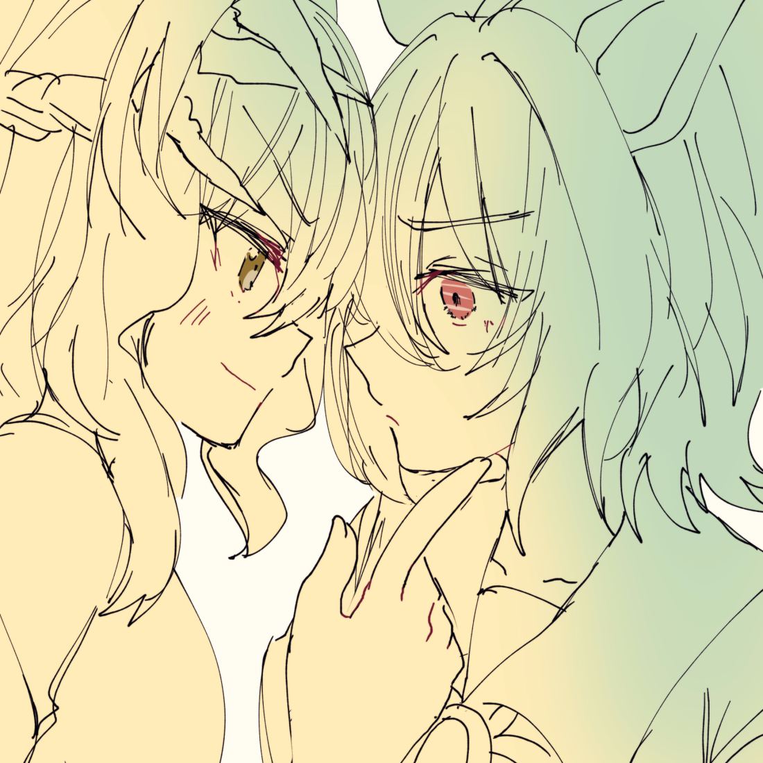 This is a pixiv picture whose title is ジャンポケ＊情報段階.