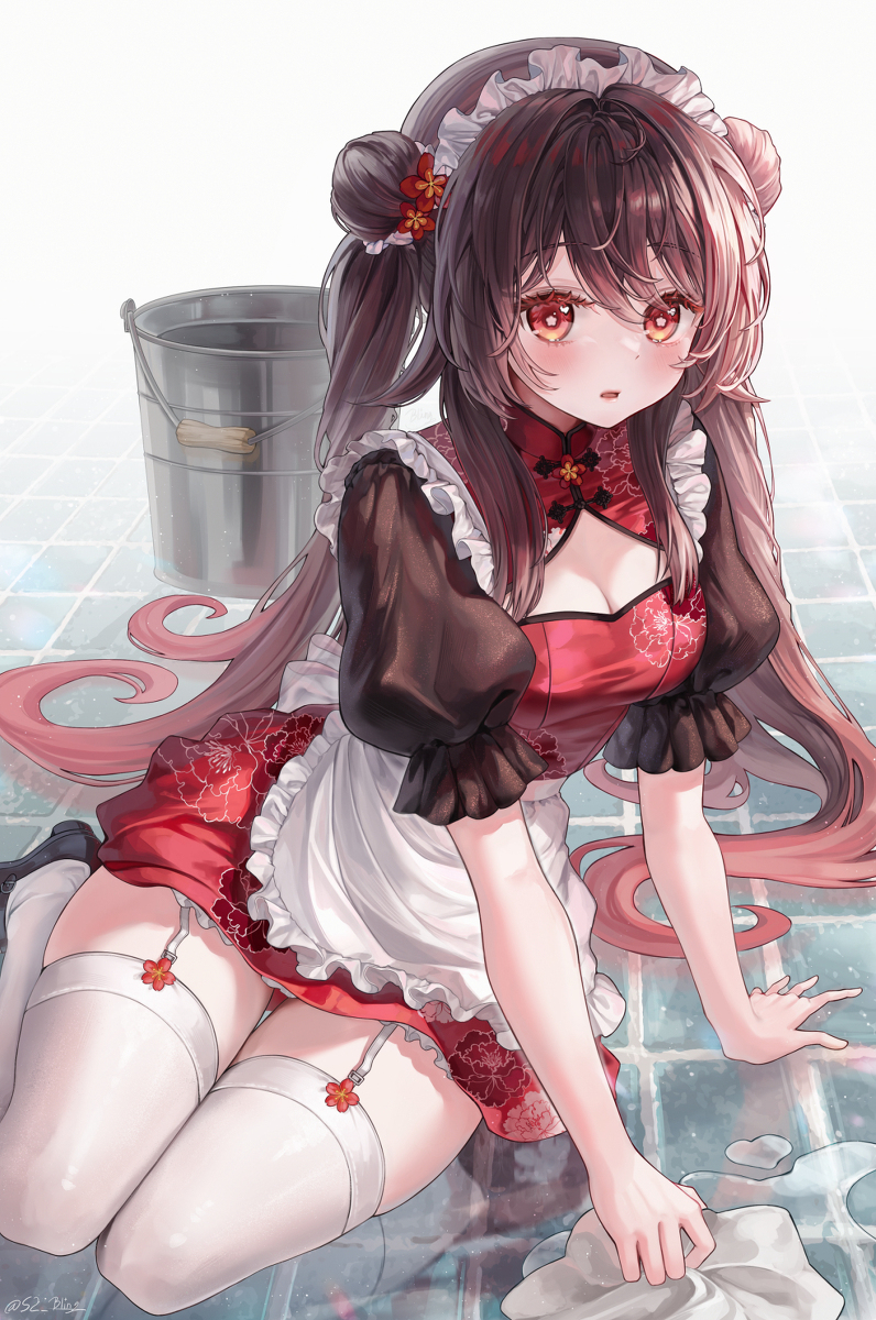 This is a pixiv picture whose title is 胡桃.
