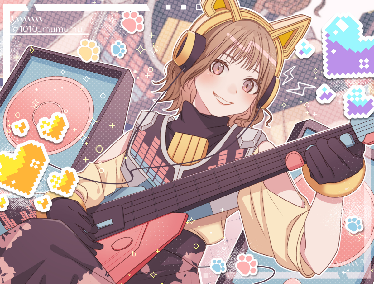This is a pixiv picture whose title is 猫の日のお嬢様.