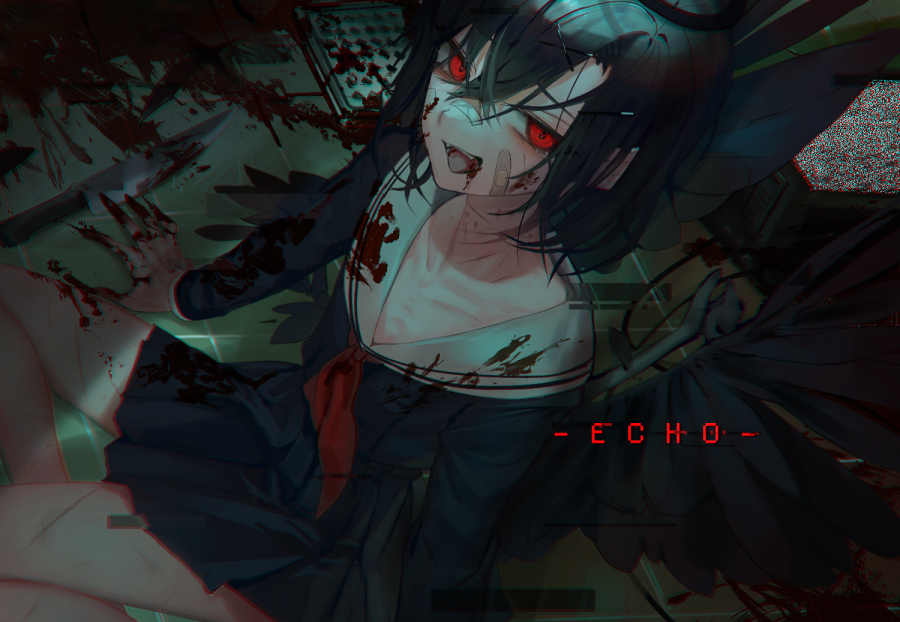 This is a pixiv picture whose title is ECHO..