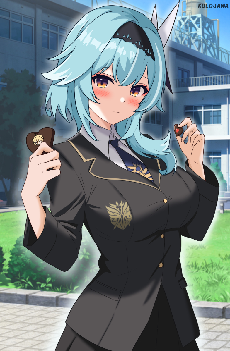 This is a pixiv picture whose title is AU-Valentine Chocolate...