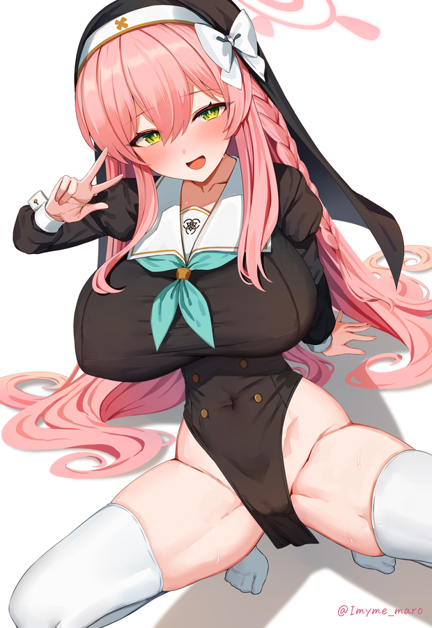 This is a pixiv picture whose title is シスターハナコ.