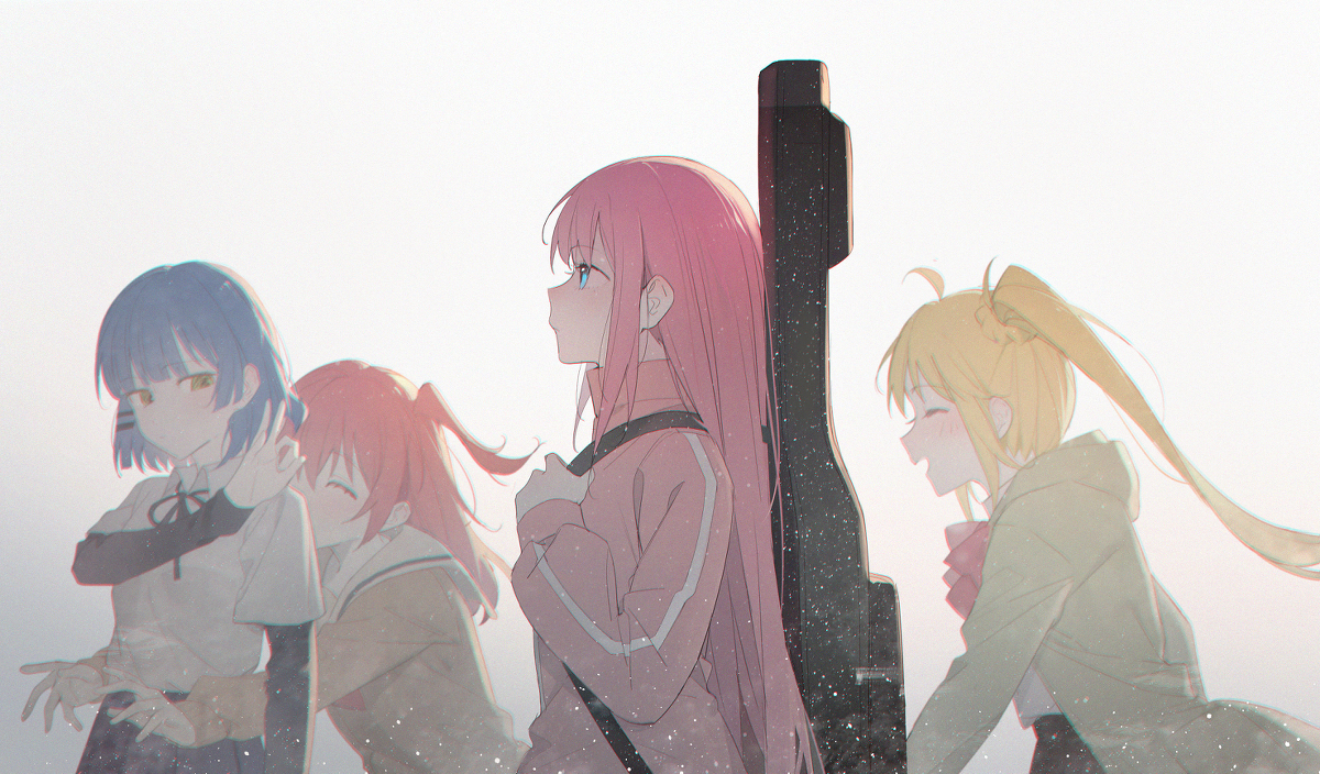 This is a pixiv picture whose title is ぼっち・ざ・ろっく.