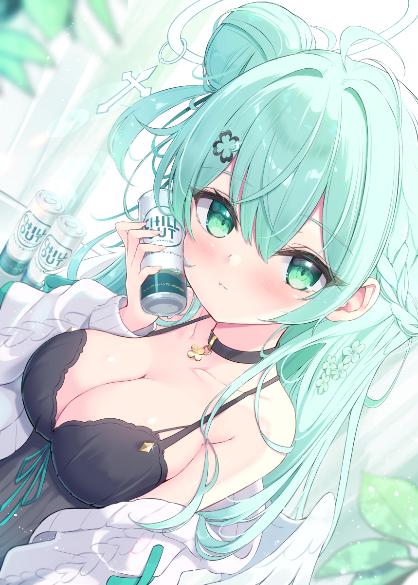 This is a pixiv picture whose title is CHILL TIME🍀.
