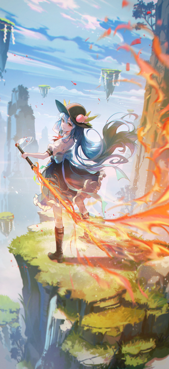 This is a pixiv picture whose title is 天衣無縫.