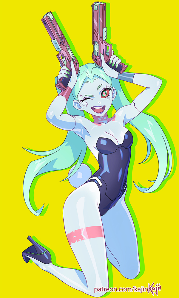 This is a pixiv picture whose title is Becca bunny girl.
