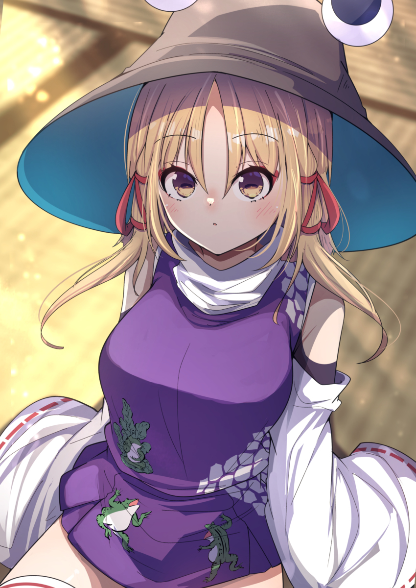This is a pixiv picture whose title is 諏訪子お姉ちゃん.