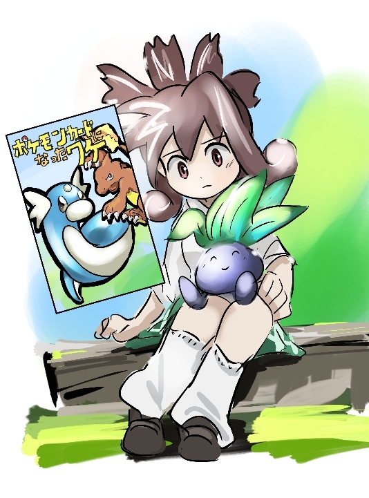This is a pixiv picture whose title is ナゾノクサ.