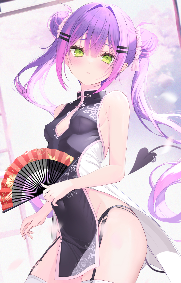 This is a pixiv picture whose title is チャイナ服 トワ様.