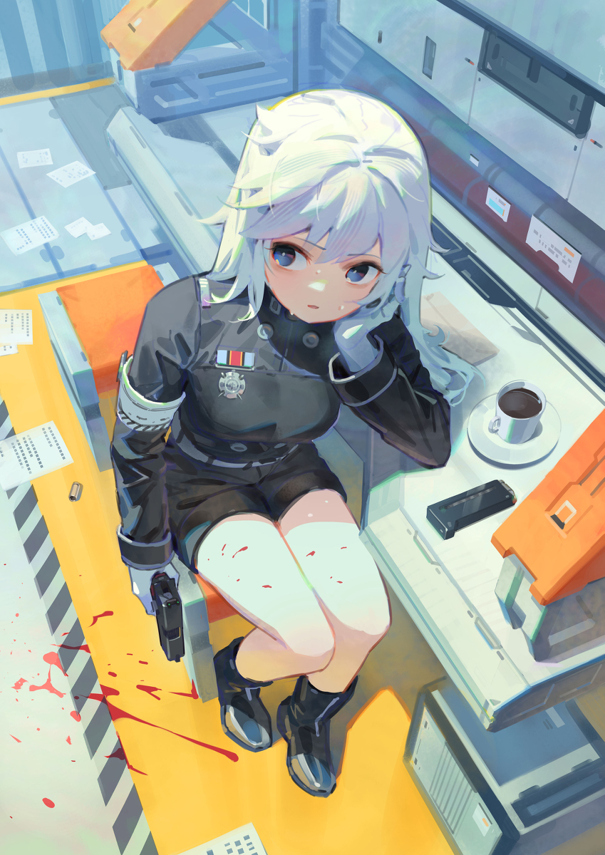 This is a pixiv picture whose title is Tetra Cube α7 - Emergency.