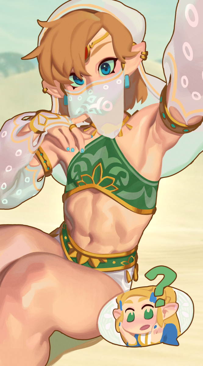 This is a pixiv picture whose title is ゲルドリンク.
