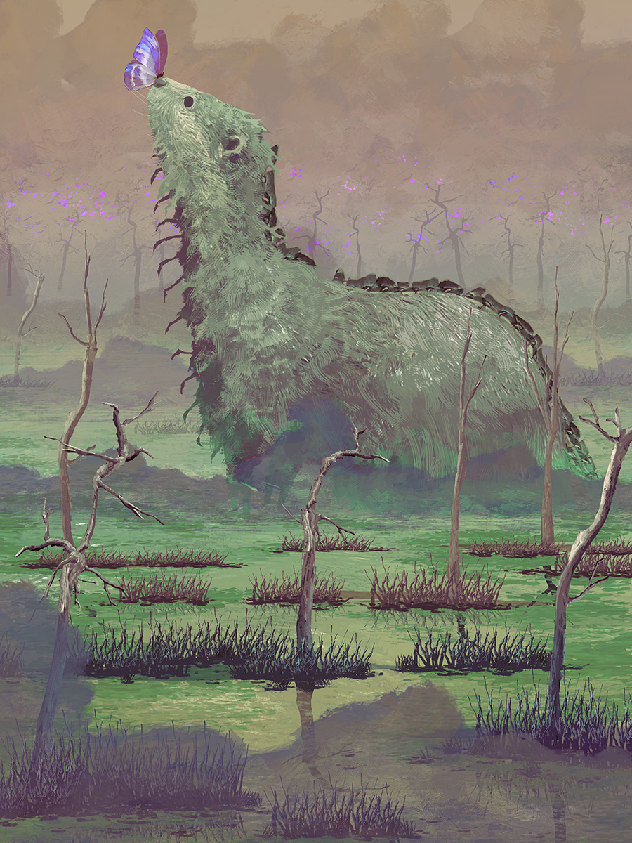 This is a pixiv picture whose title is 朽ちた縄.