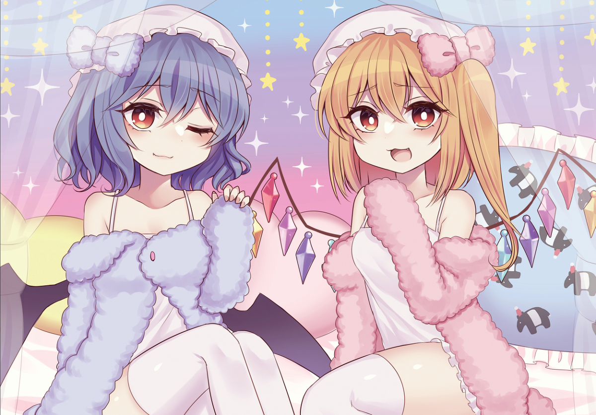 This is a pixiv picture whose title is ゆめかわレミフラ.