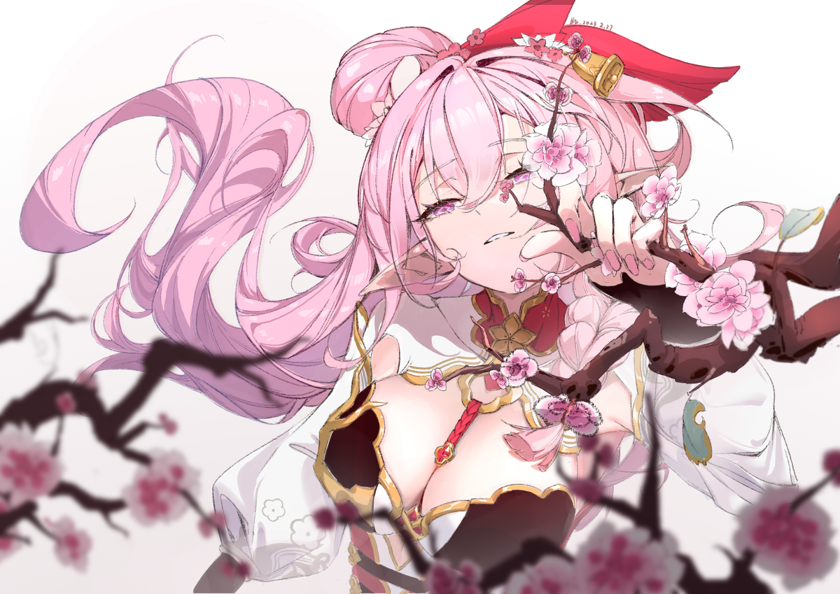 This is a pixiv picture whose title is Elysia.