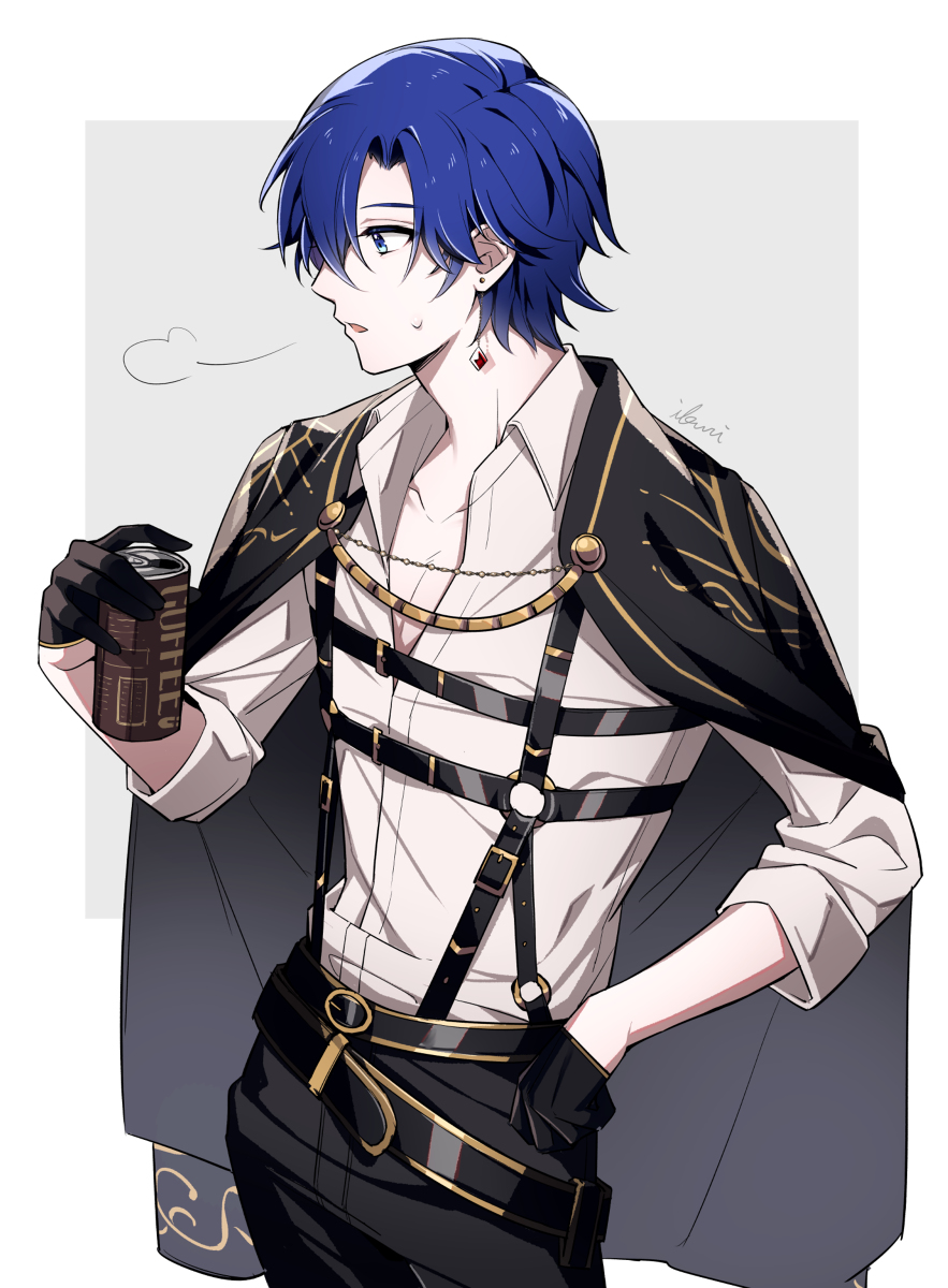 This is a pixiv picture whose title is KAITO.