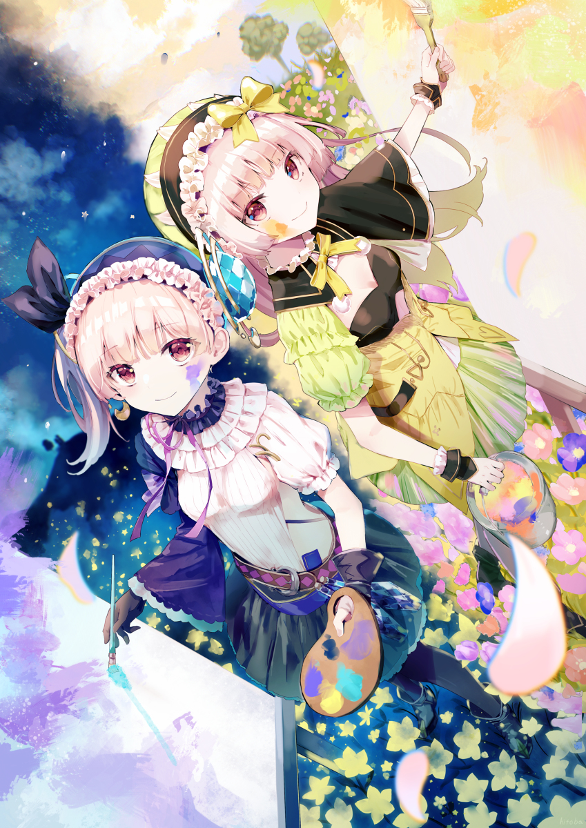 This is a pixiv picture whose title is 紡ぐ奇跡.