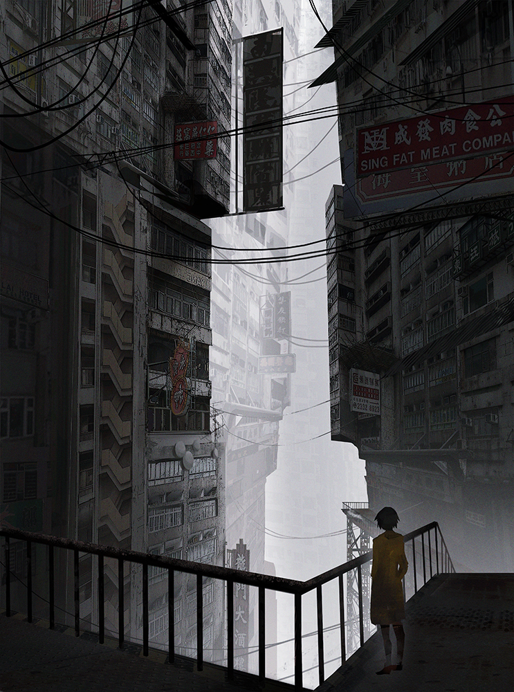 This is a pixiv picture whose title is 九龍.