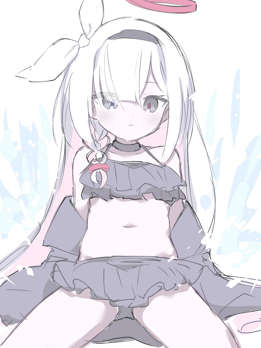 This is a pixiv picture whose title is 落描き.