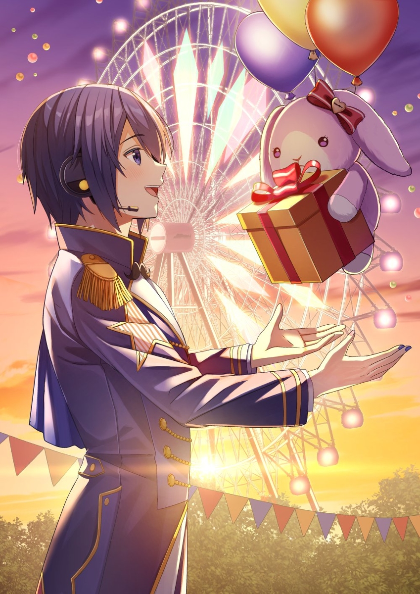 This is a pixiv picture whose title is KAITO兄さんお誕生日おめでとう！.
