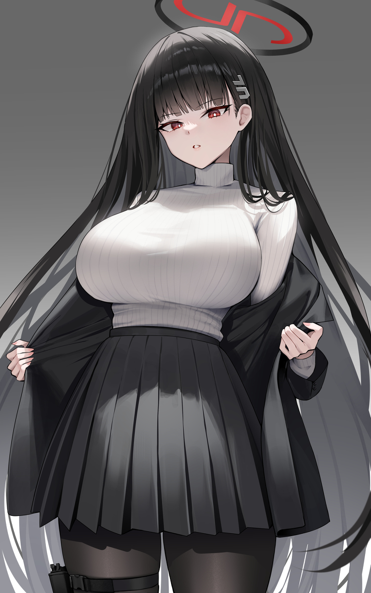 This is a pixiv picture whose title is 🖤.