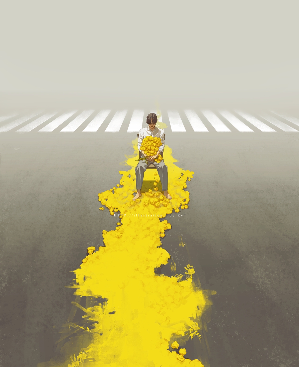 This is a pixiv picture whose title is marigold.