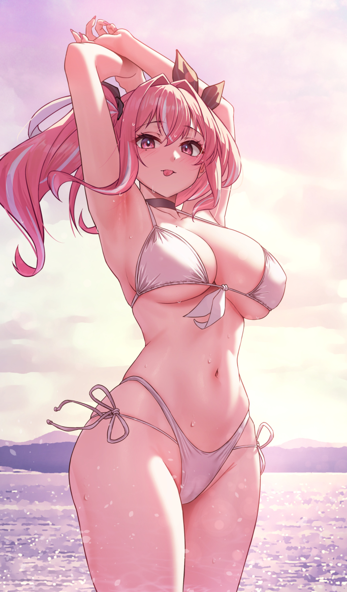 This is a pixiv picture whose title is こっち見て!  見て!.