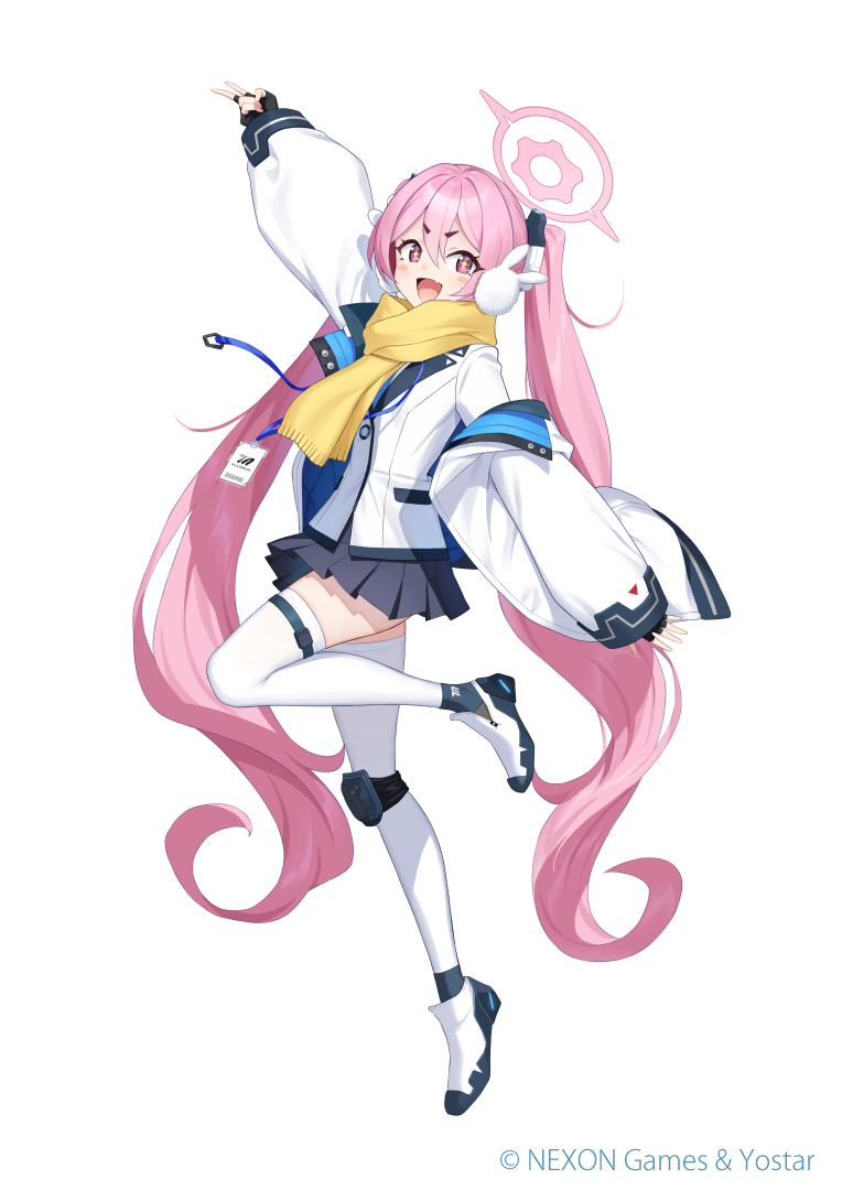 This is a pixiv picture whose title is ブルーアーカイブ2周年アニメイトコラボグッズイラスト.