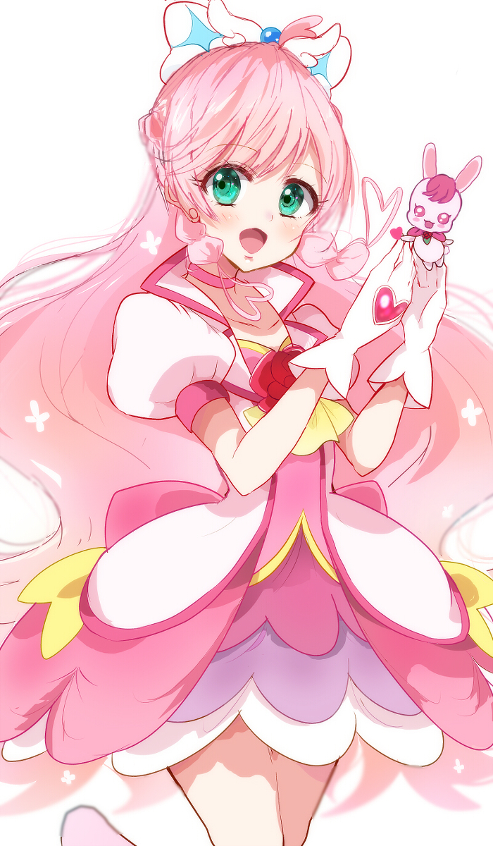 This is a pixiv picture whose title is キュアグレース風キュアプリズム.