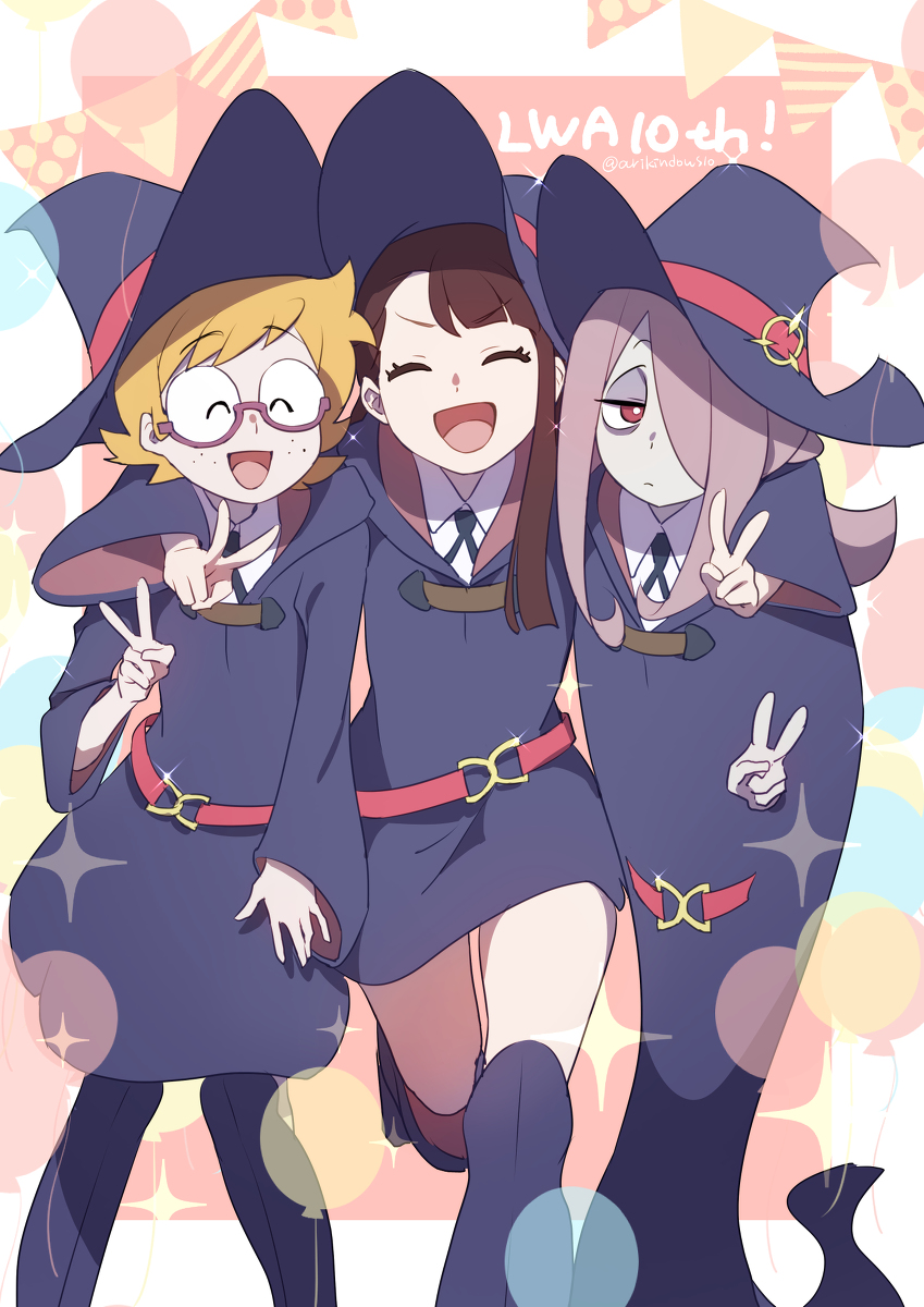 This is a pixiv picture whose title is リトアカ10周年！.