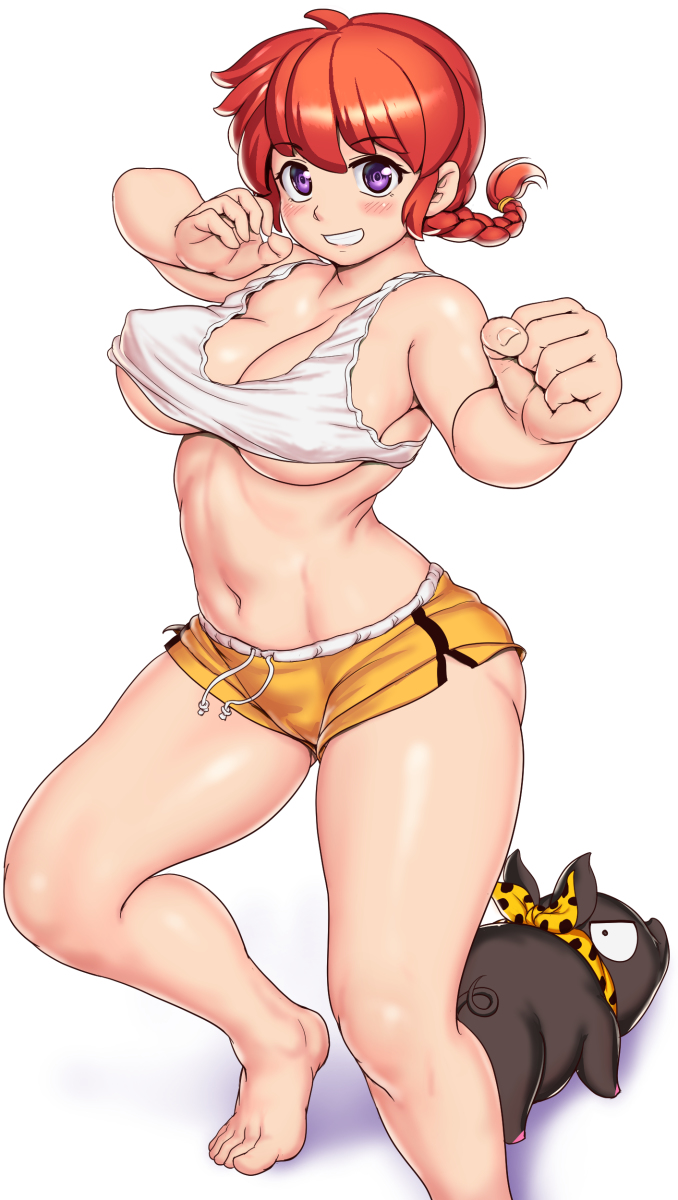 This is a pixiv picture whose title is らんま滝川早苗リデル。.
