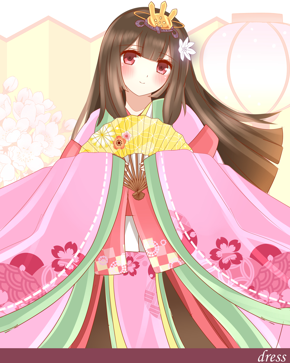 This is a pixiv picture whose title is 装う。(2023 Doll’s Fest.).
