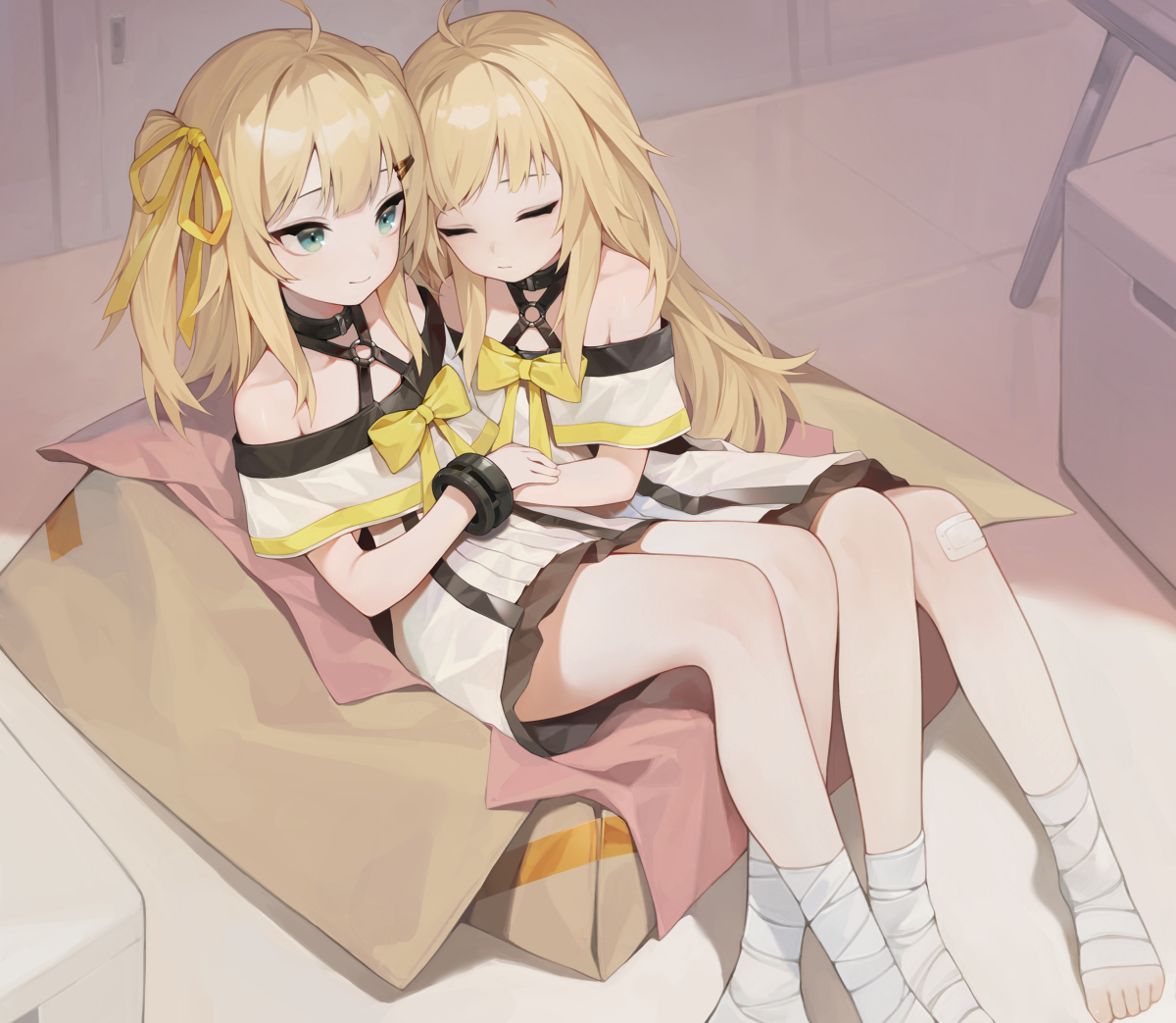This is a pixiv picture whose title is アイン&ツヴァイ.