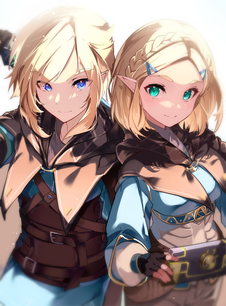 This is a pixiv picture whose title is ブレワイ6周年.