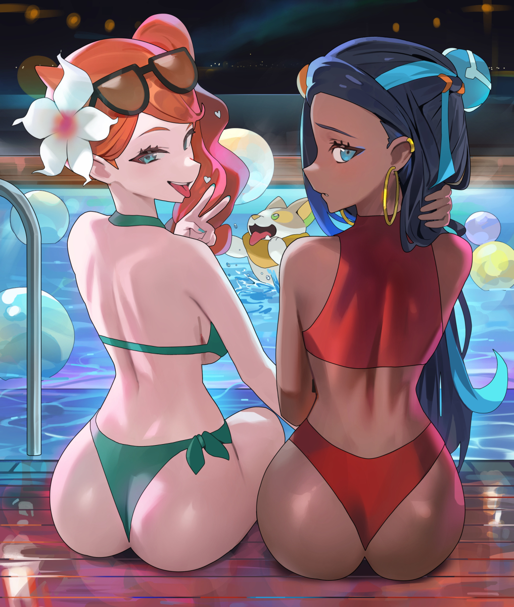 This is a pixiv picture whose title is Sonia & Nessa.