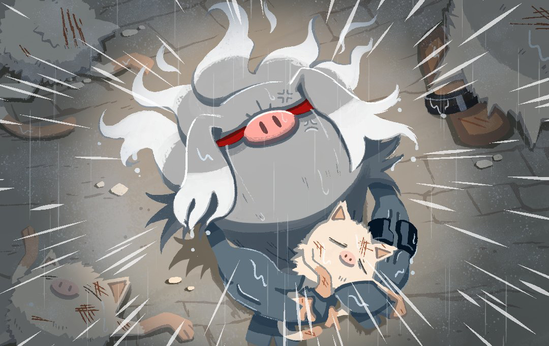 This is a pixiv picture whose title is コノヨノオワリ.