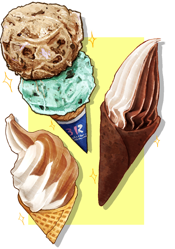 This is a pixiv picture whose title is アイス.