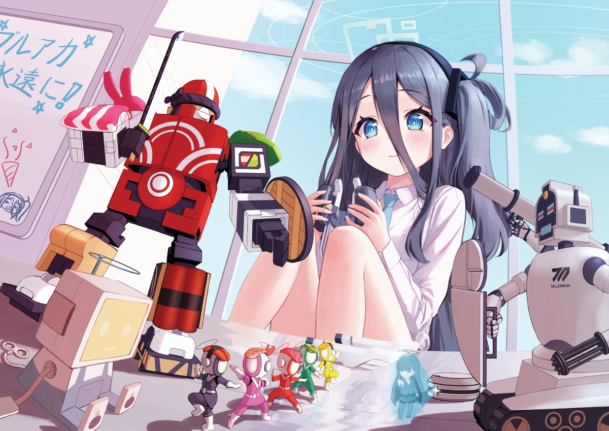 This is a pixiv picture whose title is 最高のロボット.