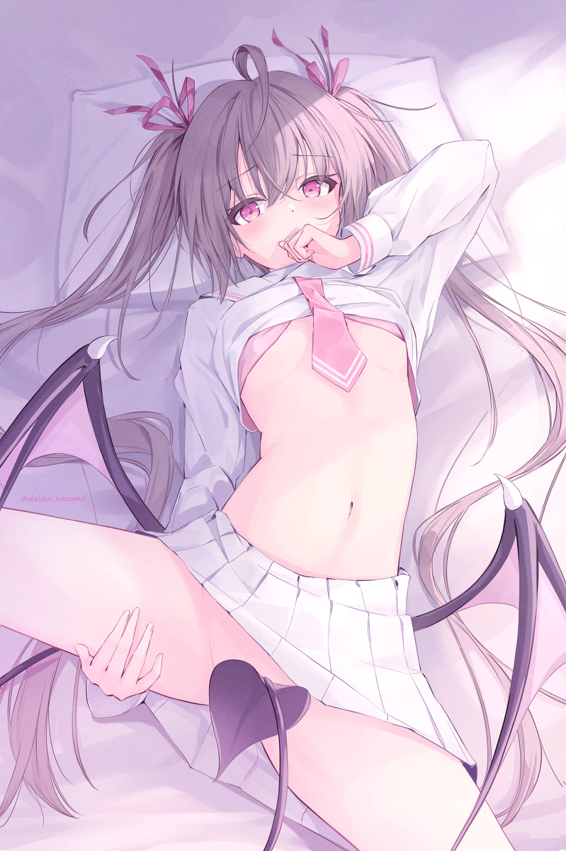 This is a pixiv picture whose title is サキュバスちゃん.