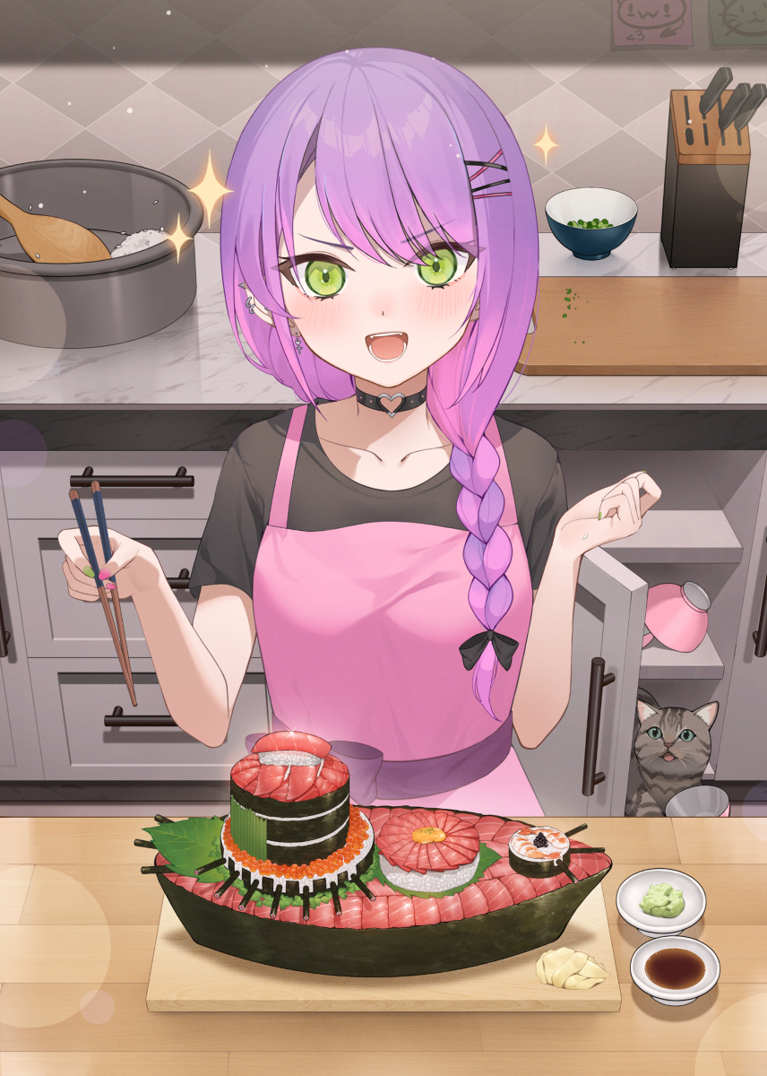 This is a pixiv picture whose title is トワ様.