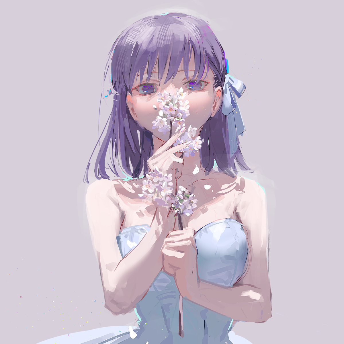 This is a pixiv picture whose title is お誕生日おめでとう桜.