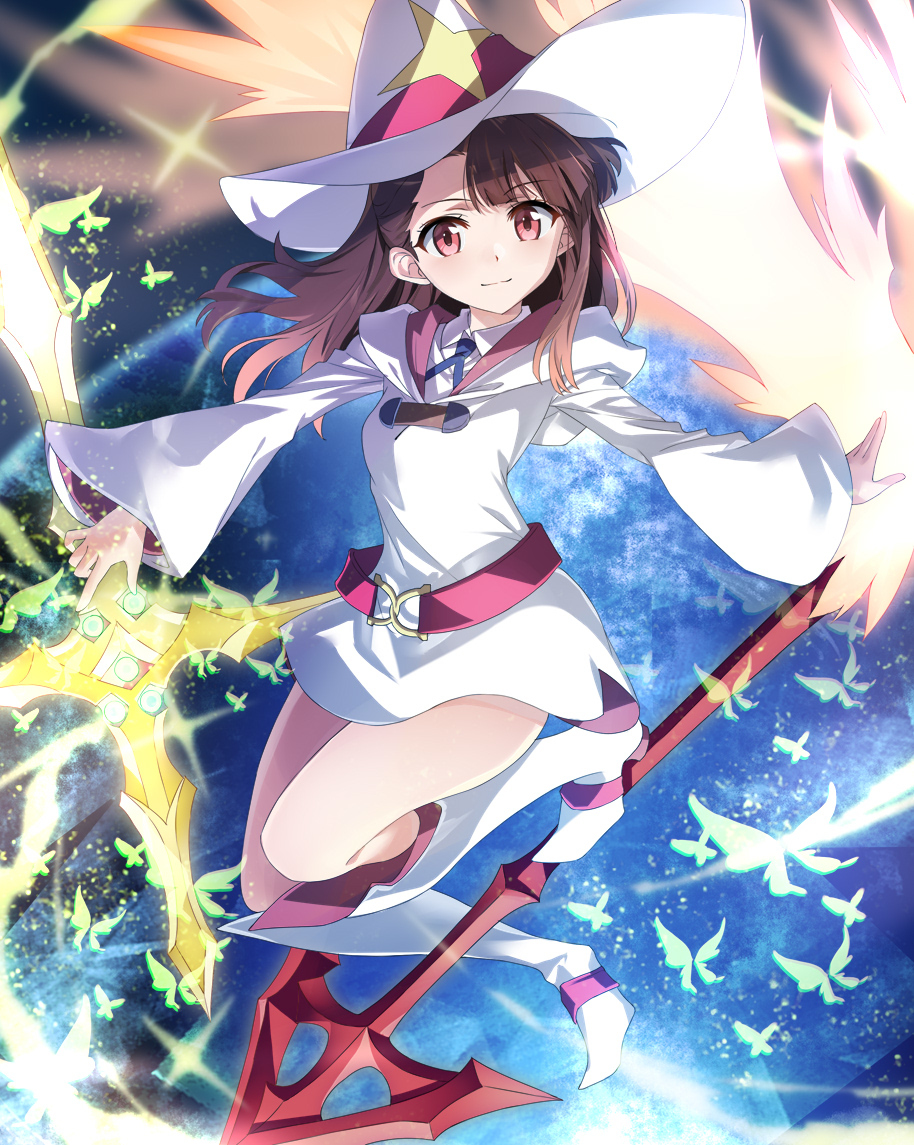 This is a pixiv picture whose title is リトルウィッチアカデミア10周年！.