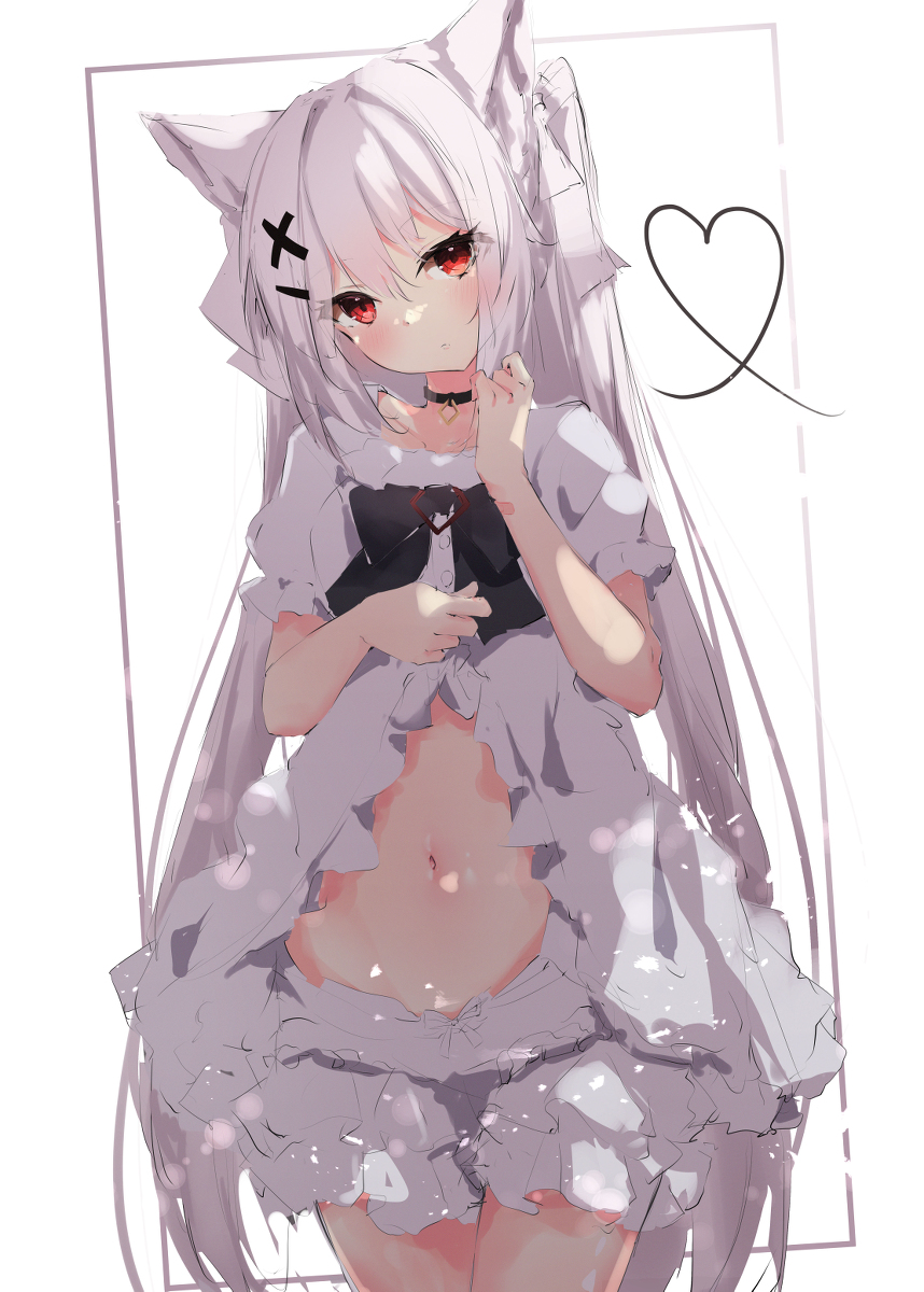 This is a pixiv picture whose title is けもみみ！.