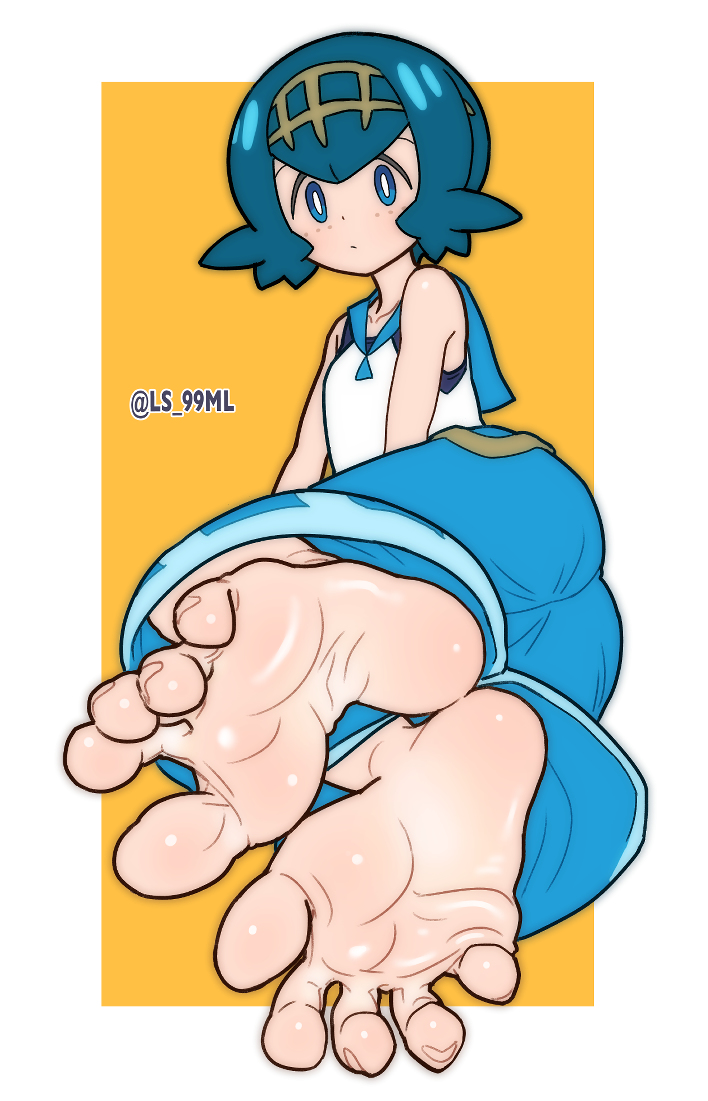 This is a pixiv picture whose title is スイレン足裏 3月分.