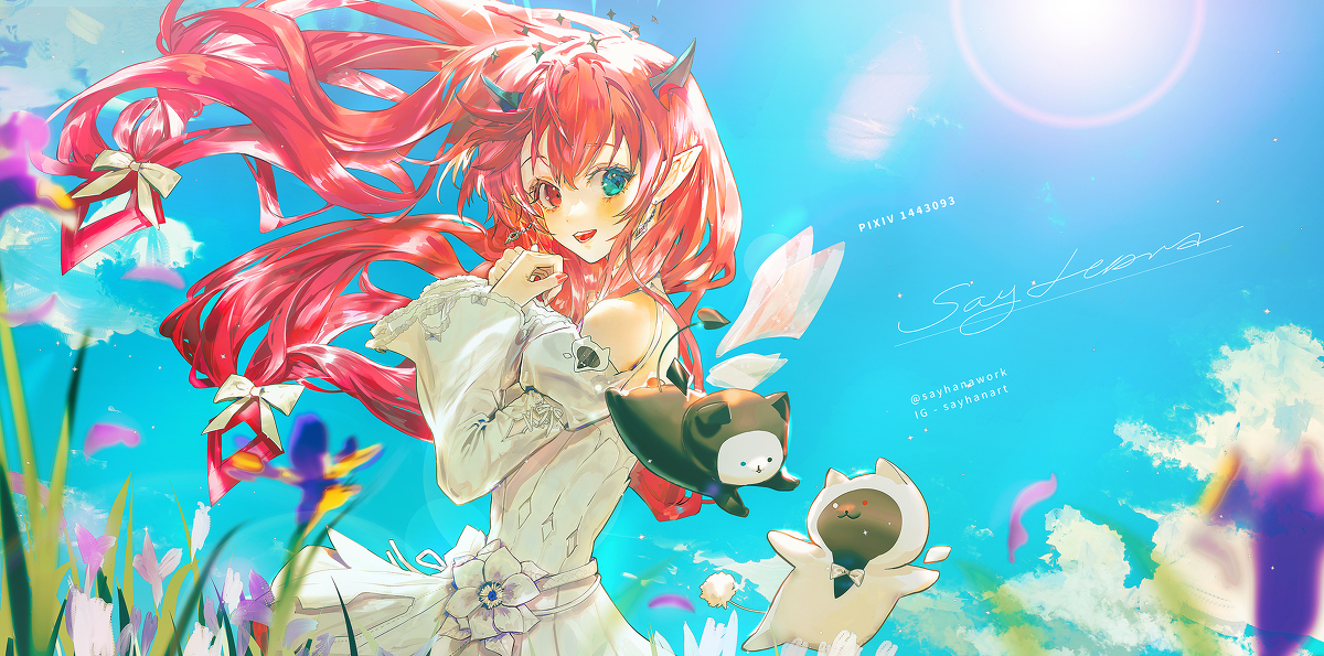 This is a pixiv picture whose title is HopeyBirthday.