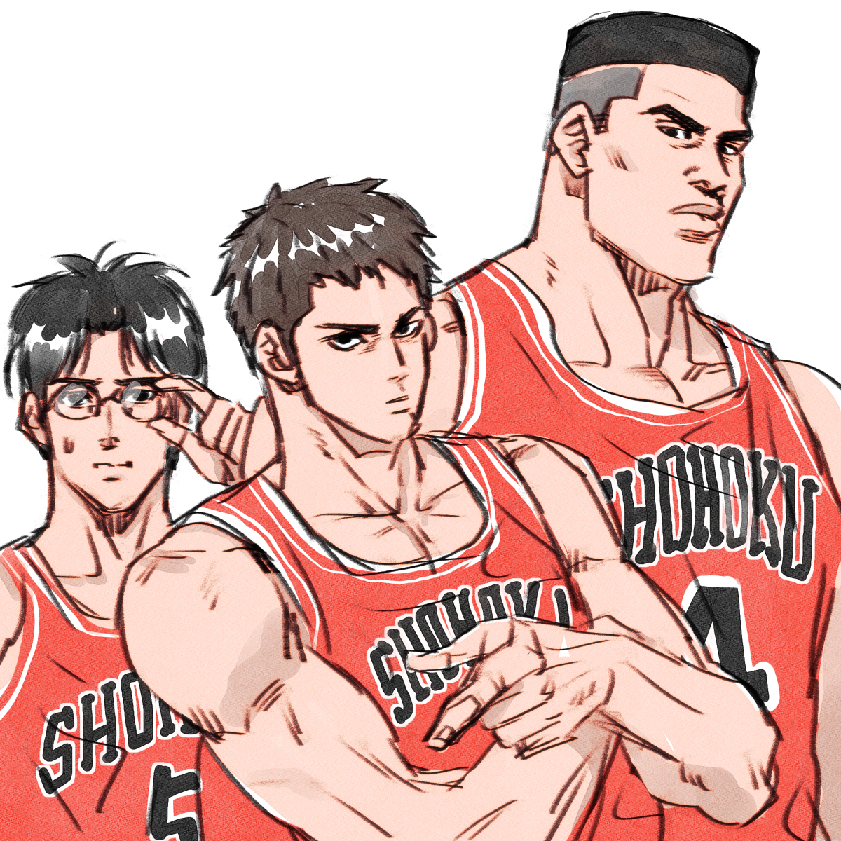 This is a pixiv picture whose title is 三年生.