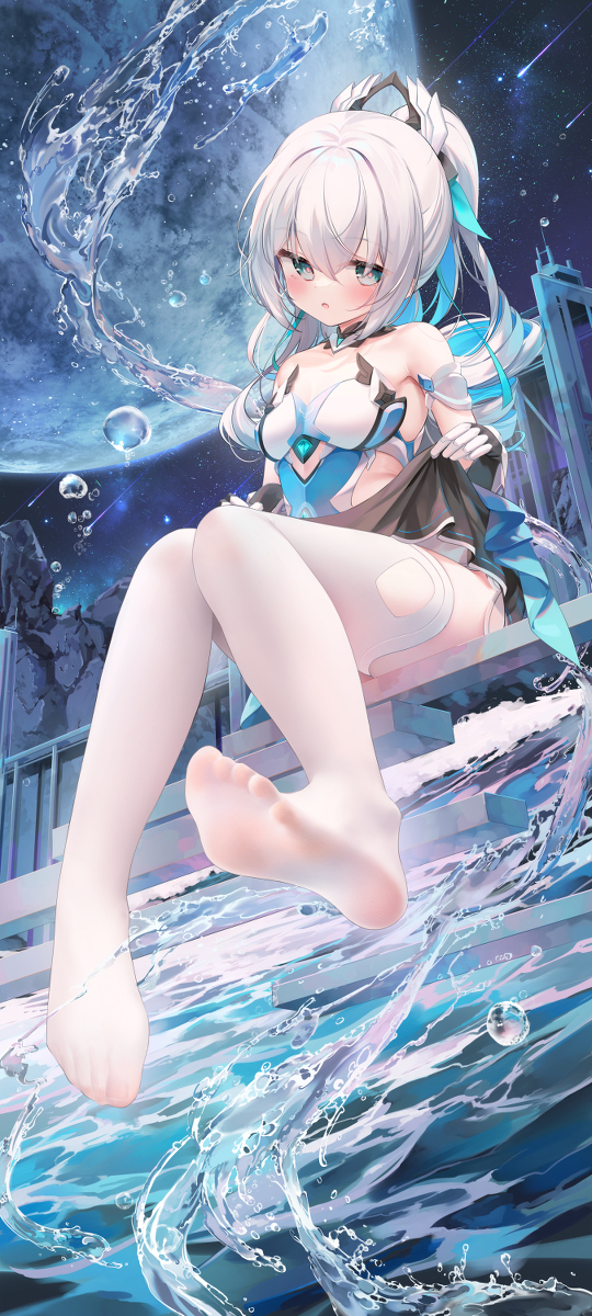 This is a pixiv picture whose title is 布洛妮娅.